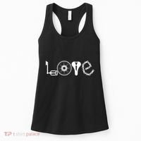 Love Bicycle Bike Cycling Women's Tank Top thumb 0