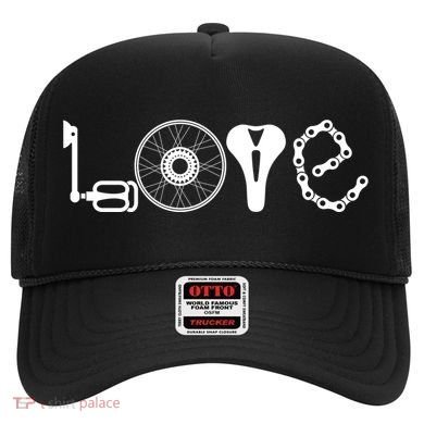 Love Bicycle Bike Cycling Hat