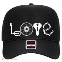 Love Bicycle Bike Cycling Hat thumb 0