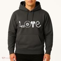 Love Bicycle Bike Cycling Hoodie thumb 2