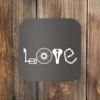 Love Bicycle Bike Cycling Coaster thumb 0