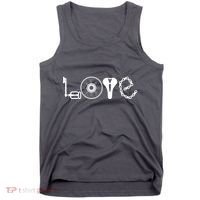 Love Bicycle Bike Cycling Tank Top thumb 0