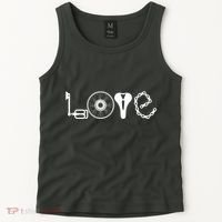 Love Bicycle Bike Cycling Tank Top thumb 2