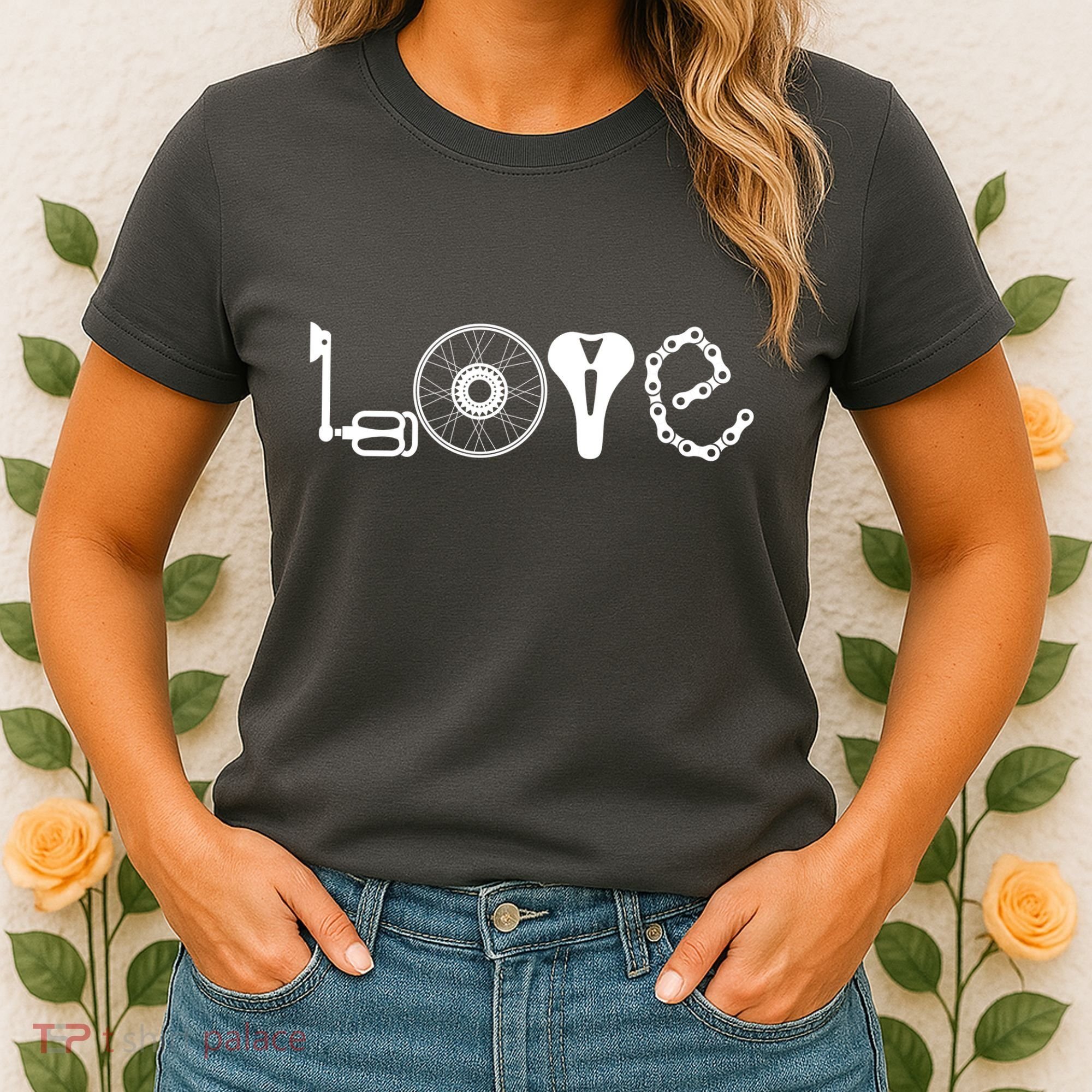 Love Bicycle Bike Cycling Women's T-Shirt