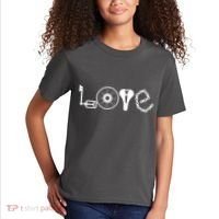 Love Bicycle Bike Cycling Kids T-Shirt thumb 2
