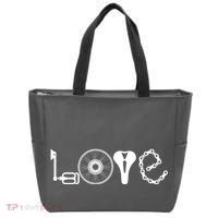 Love Bicycle Bike Cycling Tote Bag thumb 0