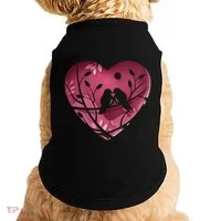 Love Birds Hollow Heart Doggie Tank thumb 0