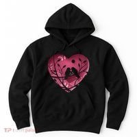 Love Birds Hollow Heart Hoodie thumb 0
