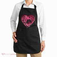 Love Birds Hollow Heart Apron thumb 2
