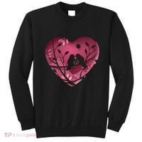 Love Birds Hollow Heart Sweatshirt thumb 0