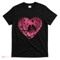 Love Birds Hollow Heart T-Shirt thumb 0
