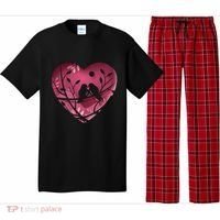 Love Birds Hollow Heart Pajama Set thumb 0