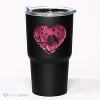 Love Birds Hollow Heart Tumbler thumb 0