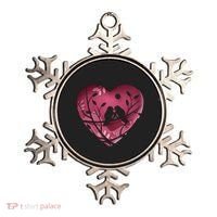 Love Birds Hollow Heart Ornament thumb 0