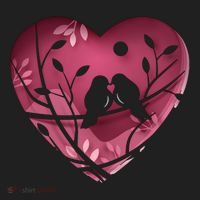Love Birds Hollow Heart Hat thumb 2