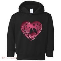 Love Birds Hollow Heart Toddler Hoodie thumb 0