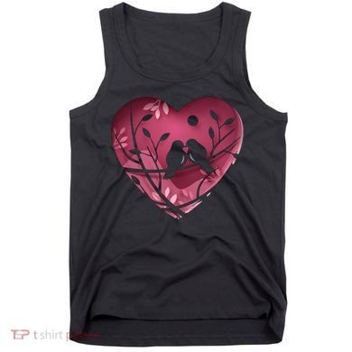 Love Birds Hollow Heart Tank Top