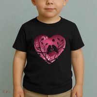 Love Birds Hollow Heart Toddler T-Shirt thumb 2