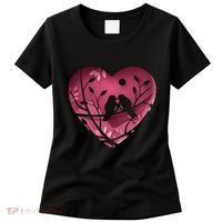 Love Birds Hollow Heart Women's T-Shirt thumb 0