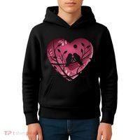 Love Birds Hollow Heart Kids Hoodie thumb 4
