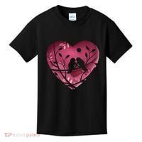 Love Birds Hollow Heart Kids T-Shirt thumb 0