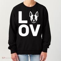 Love Boston Terrier  Women's Sweatshirt thumb 0