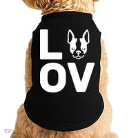 Love Boston Terrier  Doggie Tank thumb 0