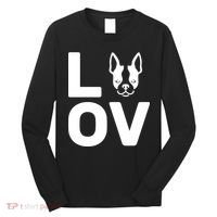 Love Boston Terrier  Long Sleeve Shirt thumb 0