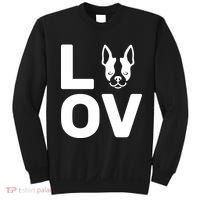 Love Boston Terrier  Sweatshirt thumb 0