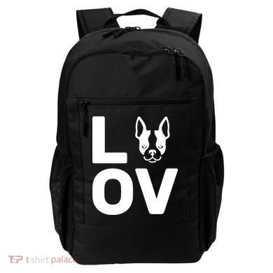 Love Boston Terrier  Backpack