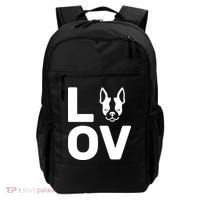 Love Boston Terrier  Backpack thumb 0