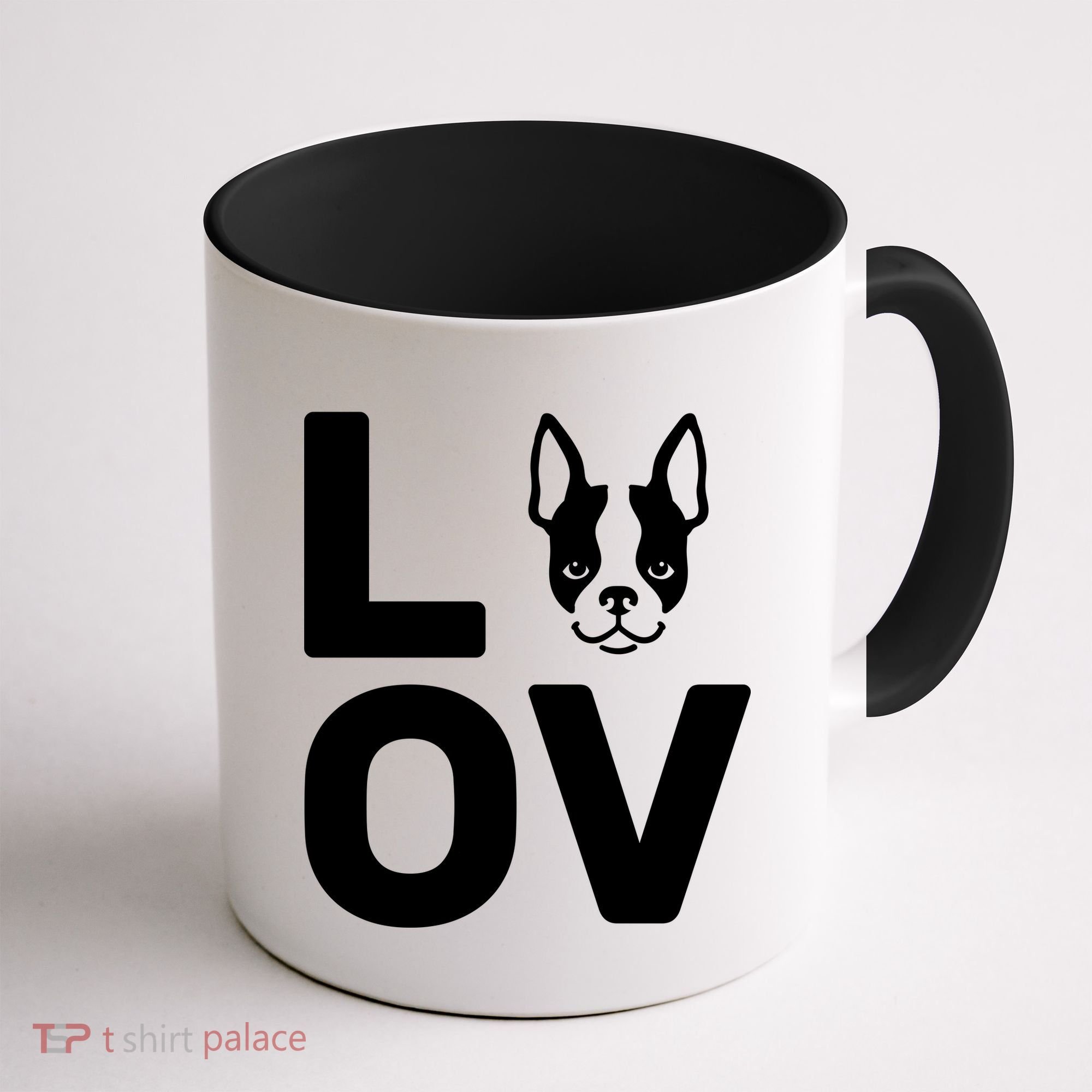 Love Boston Terrier  Coffee Mug