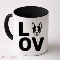 Love Boston Terrier  Coffee Mug thumb 0