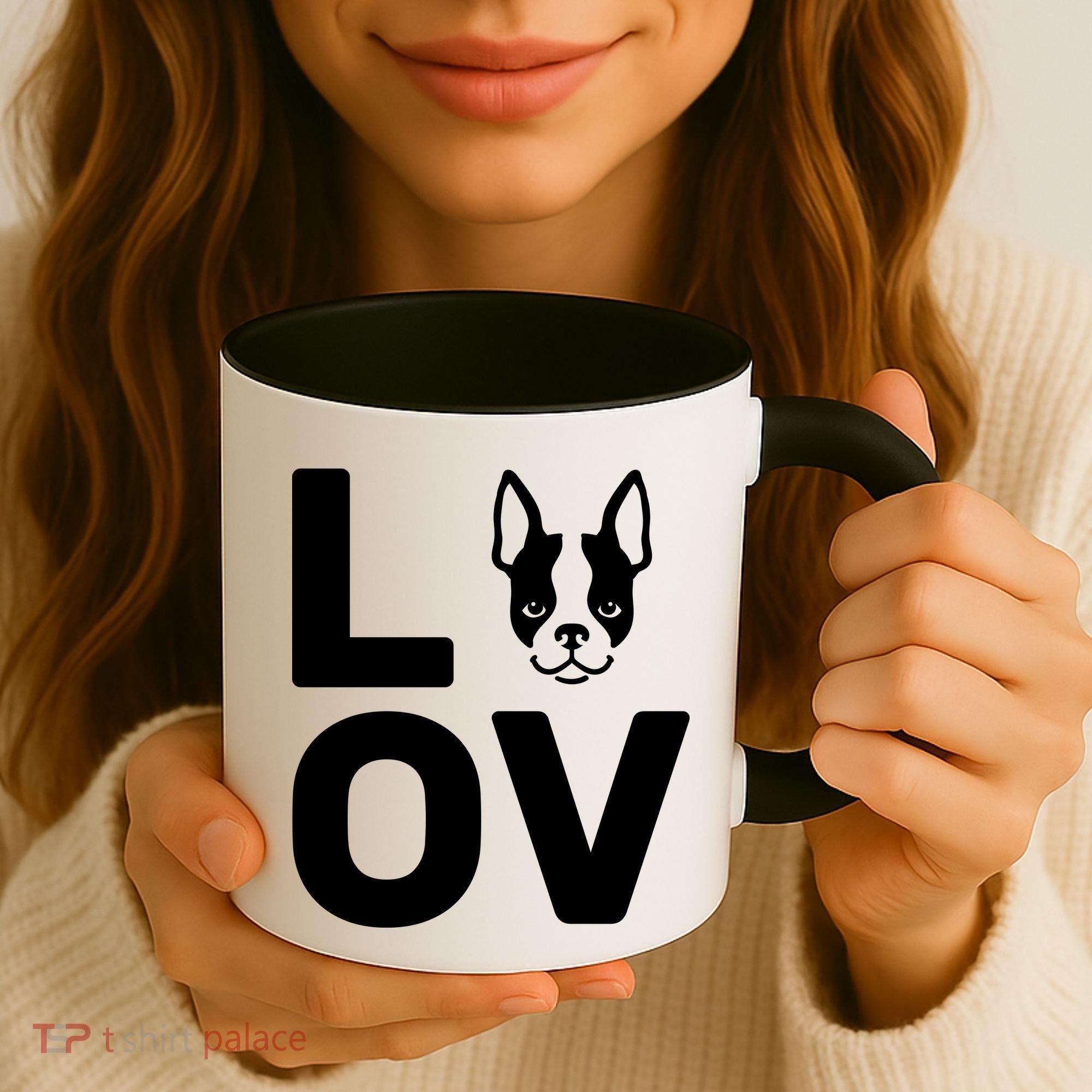 Love Boston Terrier  Coffee Mug