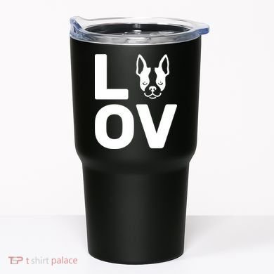 Love Boston Terrier  Tumbler
