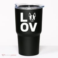 Love Boston Terrier  Tumbler thumb 0