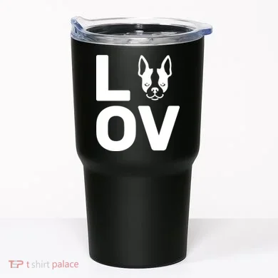 Love Boston Terrier  Tumbler