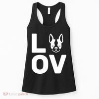 Love Boston Terrier  Women's Tank Top thumb 0