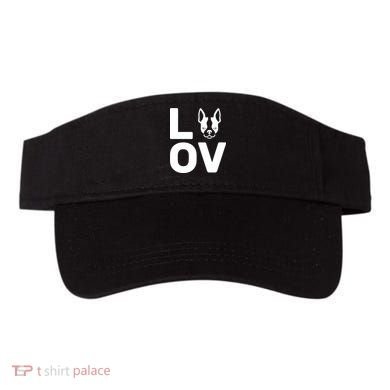 Love Boston Terrier  Visor