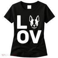 Love Boston Terrier  Women's T-Shirt thumb 0