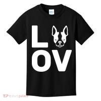 Love Boston Terrier  Kids T-Shirt thumb 0