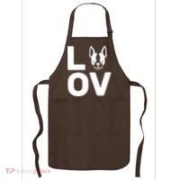 Love Boston Terrier  Apron thumb 0