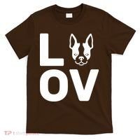 Love Boston Terrier  T-Shirt thumb 0