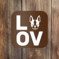 Love Boston Terrier  Coaster thumb 0