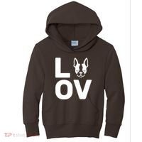 Love Boston Terrier  Kids Hoodie thumb 0