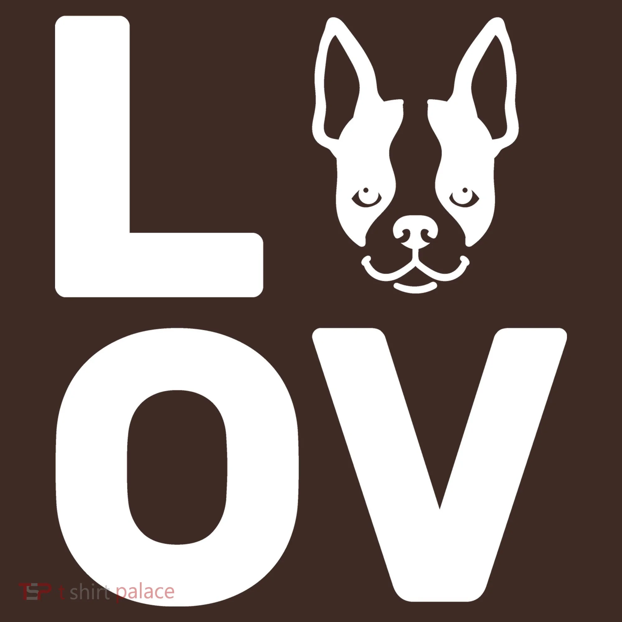 Love Boston Terrier  Kids Hoodie