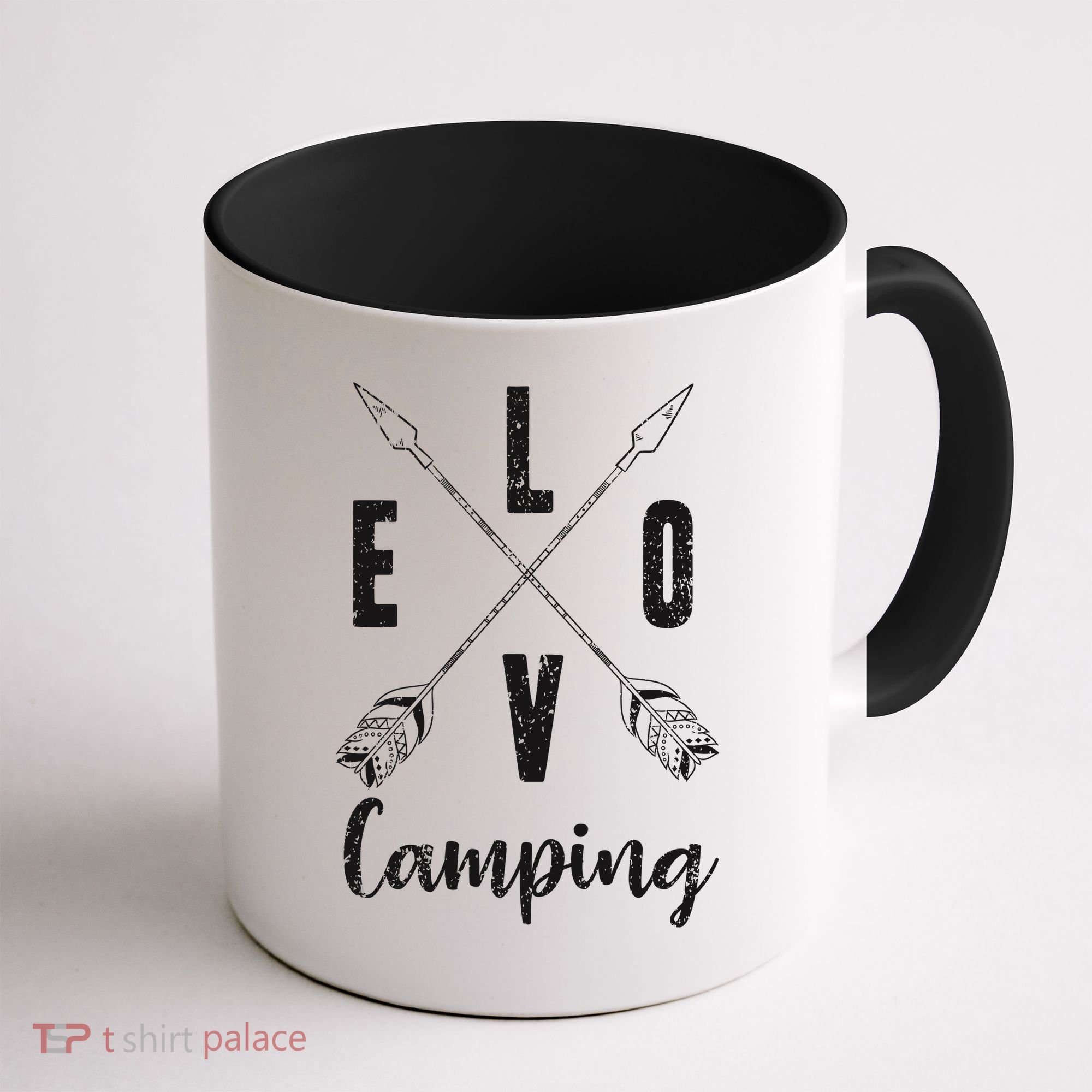 Love Camping Arrows Coffee Mug