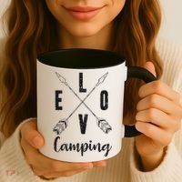 Love Camping Arrows Coffee Mug thumb 3