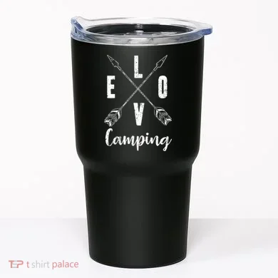 Love Camping Arrows Tumbler