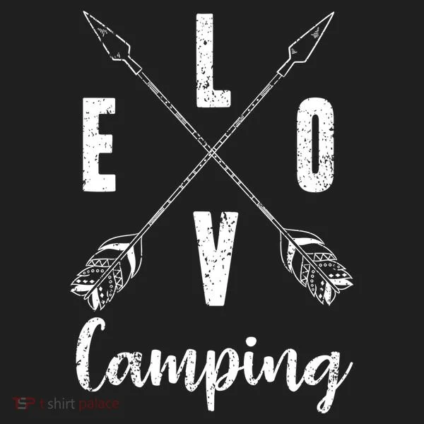 Love Camping Arrows Tumbler